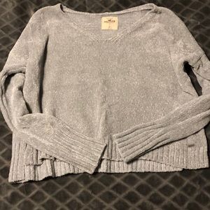 Small Hollister silver sweater